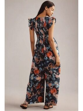 Anthropologie - The Peregrine Jumpsuit: Printed Eyelet Edition